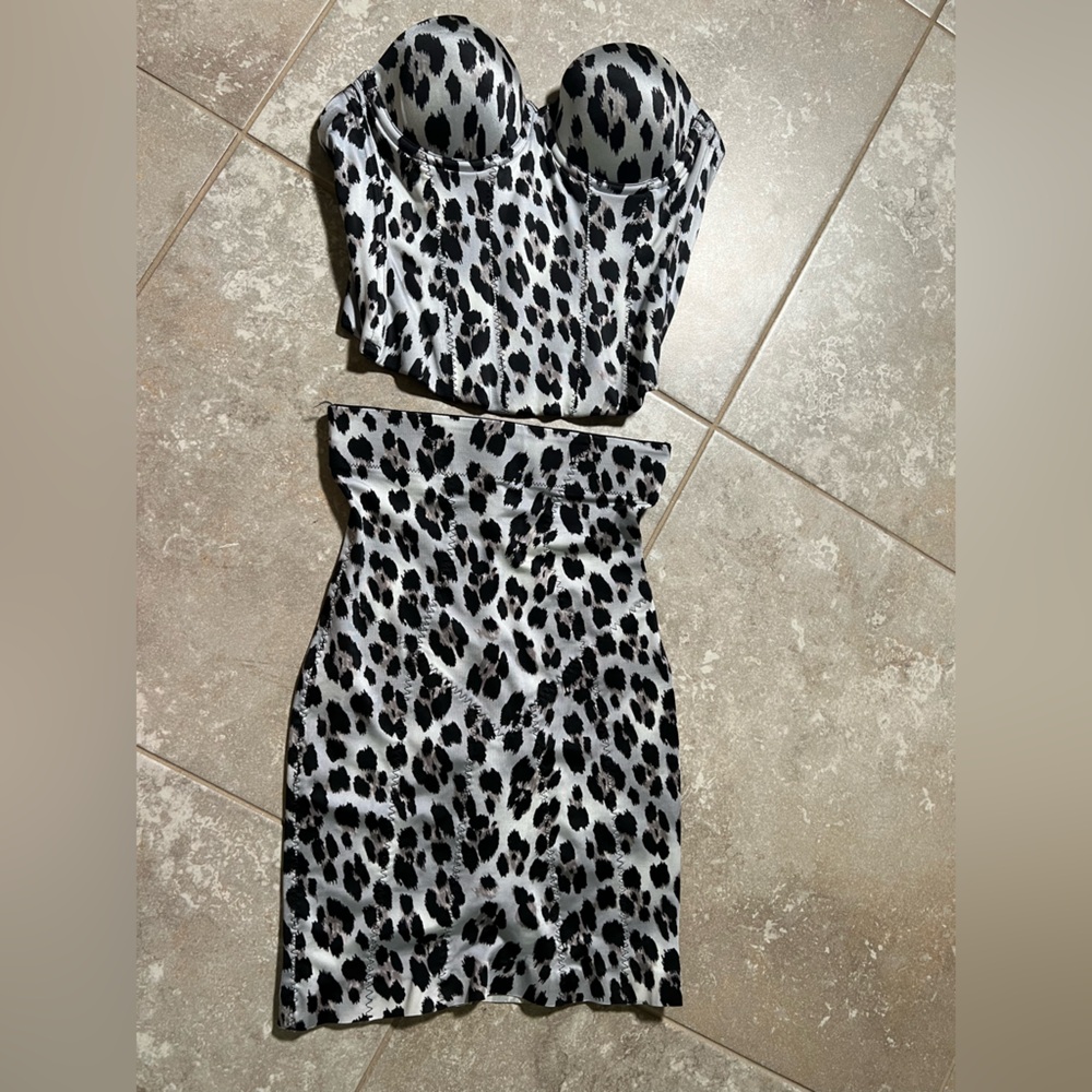 Victoria’s Secret Leopard Print Two-Piece Set
